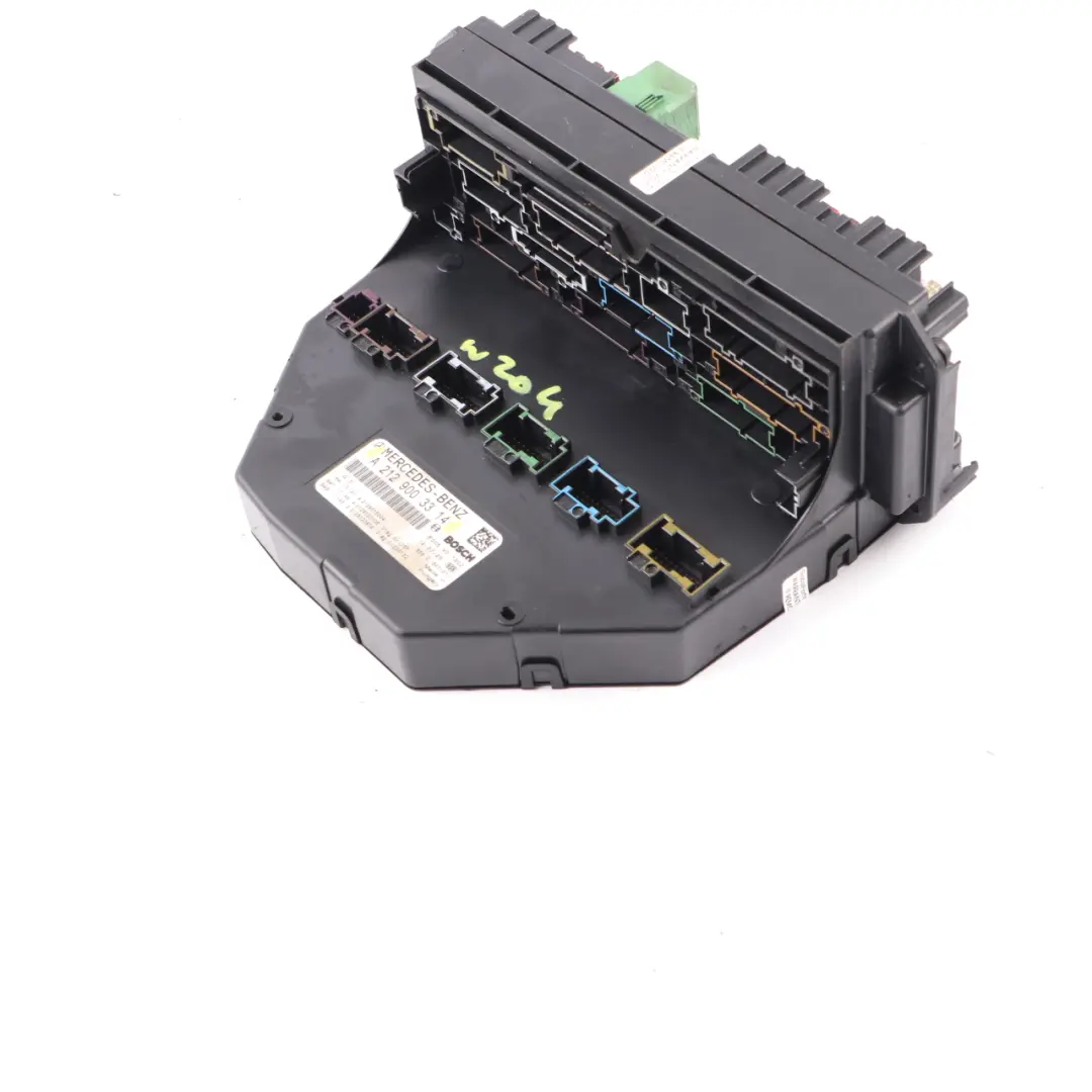 Scatola fusibili anteriore Modulo SAM Unità controllo per Mercedes W204 con numero di parte A2129003314 Mercedes W204 Scatola fusibili anteriore Modulo SAM Unità controllo - SKU A2129003314 - Numero di parte A2129003314
