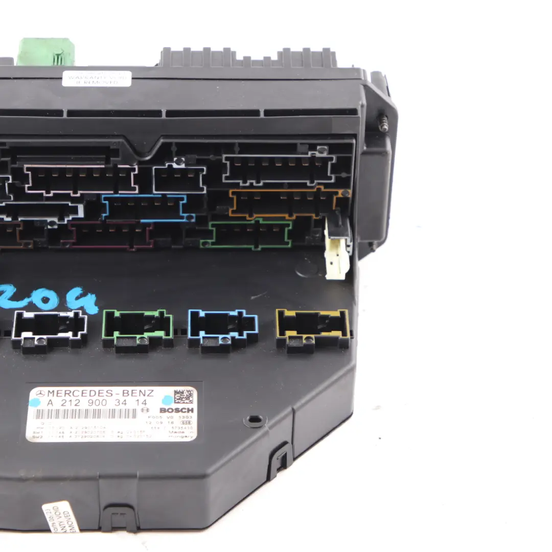 Boîte fusibles Mercedes C204 W204 Unité contrôle relais avant Modul pour à propos du numéro de pièce A2129003414 Boîte fusibles Mercedes C204 W204 Unité contrôle relais avant Modul - SKU A2129003414 - Numéro de pièce A2129003414