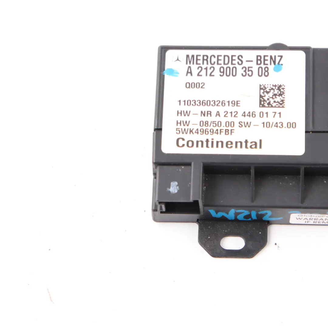 Mercedes W207 W906 Moduł Pompy Paliwa - SKU A2129003508 - Numer Części A2129003508