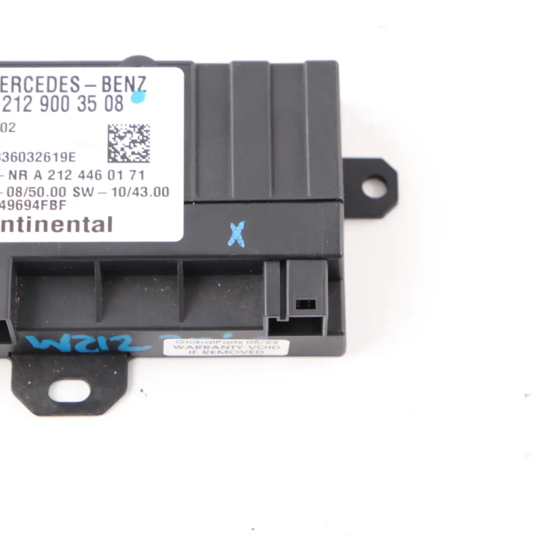 W207 W906 Unidad Control Bomba Combustible Módulo ECU para Mercedes con número de pieza A2129003508 Mercedes W207 W906 Unidad Control Bomba Combustible Módulo ECU - SKU A2129003508 - Número de pieza A2129003508