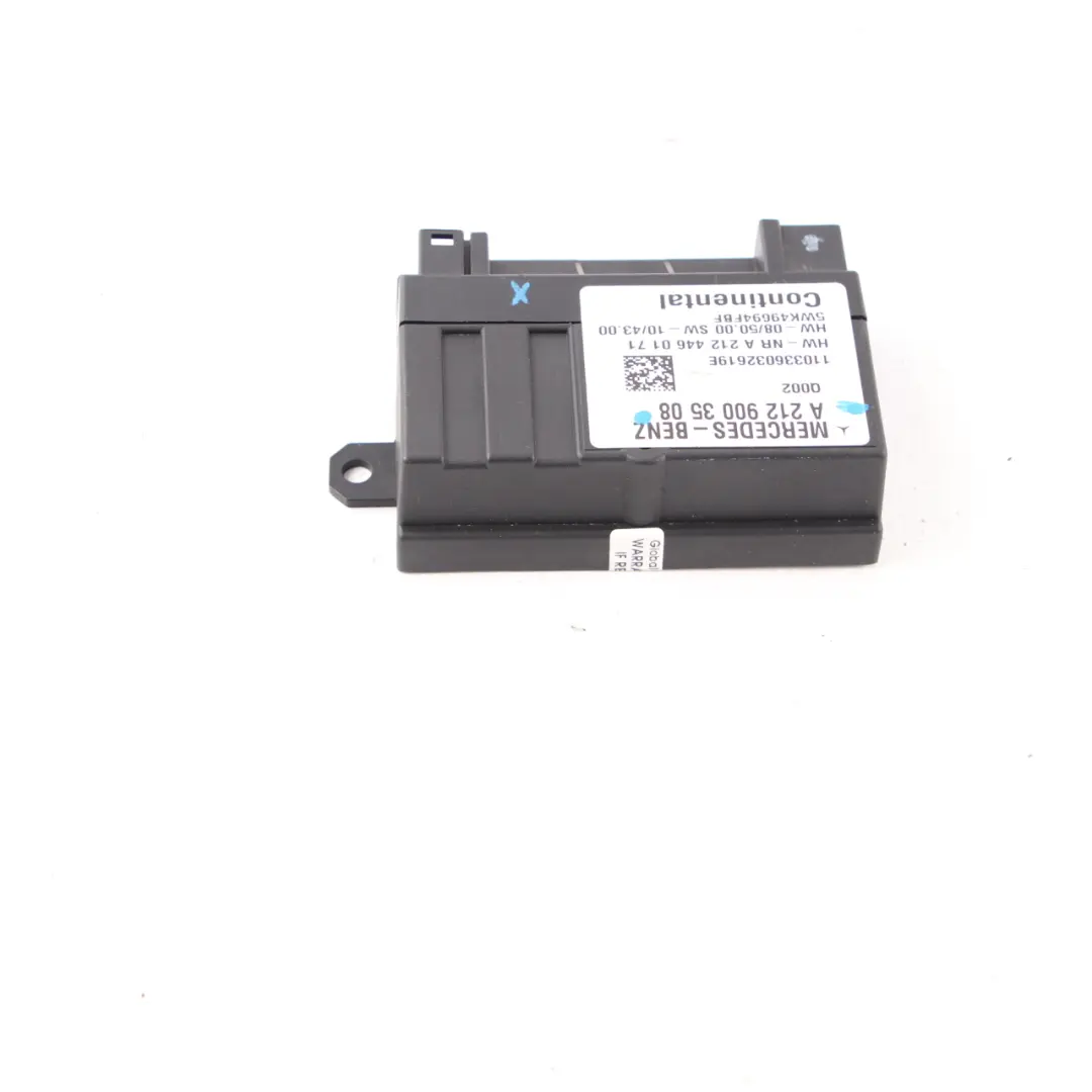 Mercedes W207 W906 Kraftstoff pumpen steuergerät Modul ECU - SKU A2129003508 - Teilenummer A2129003508