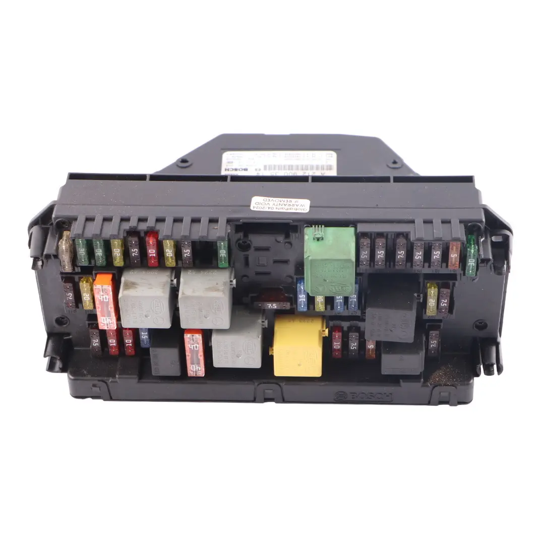 Sam Unit Fuse Box Control Module to Mercedes W204 with Part number A2129003514 Mercedes W204 Sam Unit Fuse Box Control Module - SKU A2129003514 - Part number A2129003514