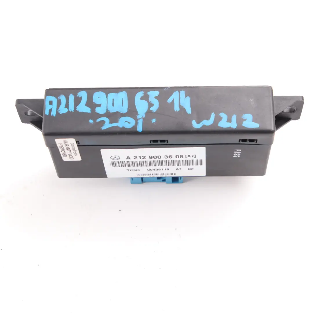 Air Suspension Module Mercedes W212 Regulation Level Control Unit - SKU A2129003608 - Part number A2129003608