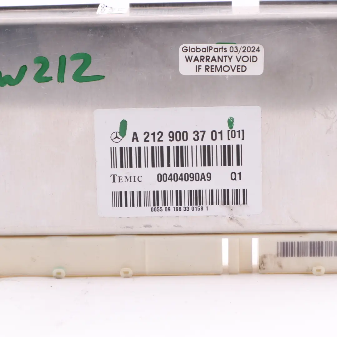 Mercedes W212 Air Suspension Level Control Unit Module Airmatic - SKU A2129003701 - Part number A2129003701