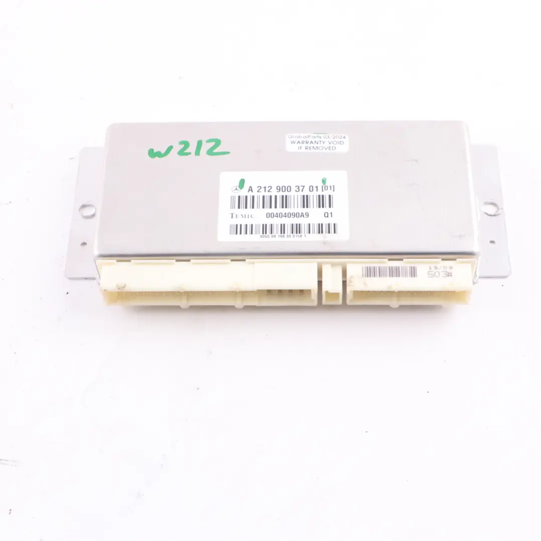 Mercedes W212 Air Suspension Level Control Unit Module Airmatic - SKU A2129003701 - Part number A2129003701