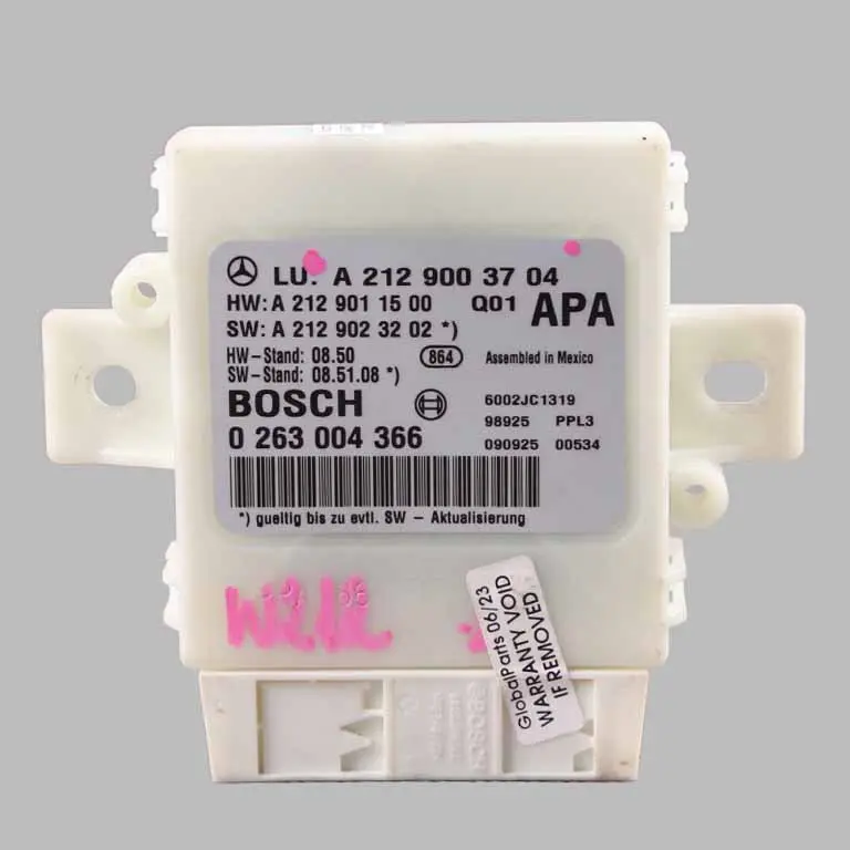  Parking Module Mercedes W207 W212 PDC Distance Control Unit Sensor - SKU A2129003704 - Part number A2129003704