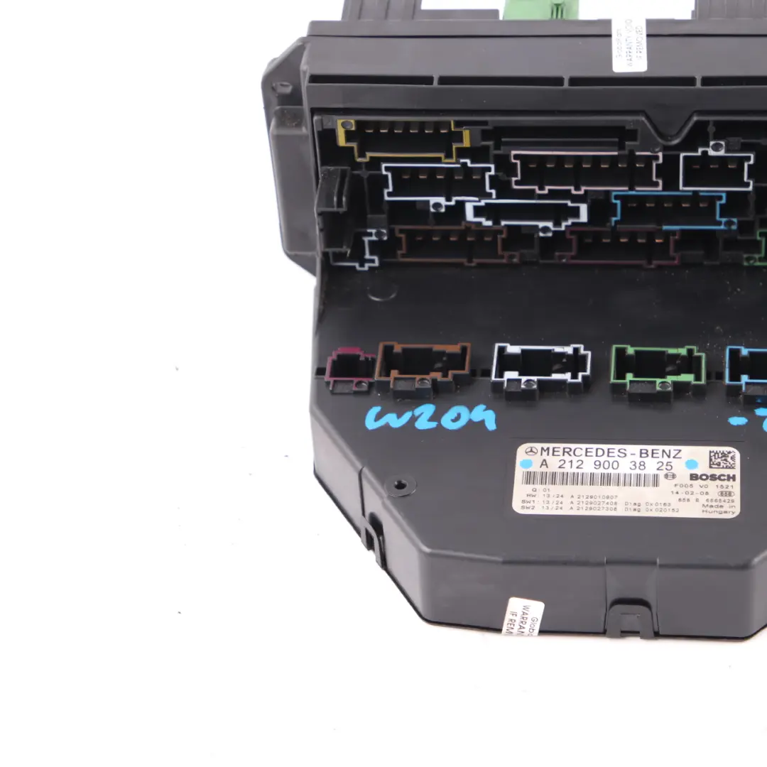 SAM Módulo Unidad Eléctrico Caja De Fusibles para Mercedes W204 con número de pieza A2129003825 Mercedes W204 SAM Módulo Unidad Eléctrico Caja De Fusibles - SKU A2129003825 - Número de pieza A2129003825