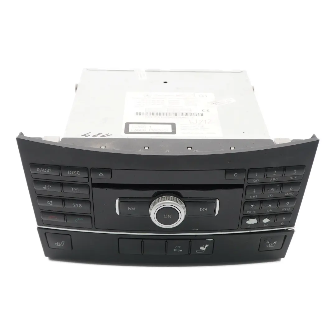 Audio 20 CD Player Audio Stereo Radio Head Unit to Mercedes W212 with Part number A2129003908 Mercedes W212 Audio 20 CD Player Audio Stereo Radio Head Unit - SKU A2129003908-1 - Part number A2129003908