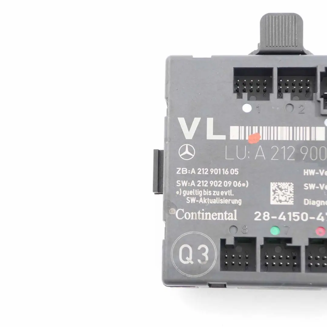 Tür Modul Vorne Steuer Gerät Modul Links für Mercedes W204 W212 mit Teilenummer A2129004014 Mercedes W204 W212 Tür Modul Vorne Steuer Gerät Modul Links - SKU A2129004014 - Teilenummer A2129004014
