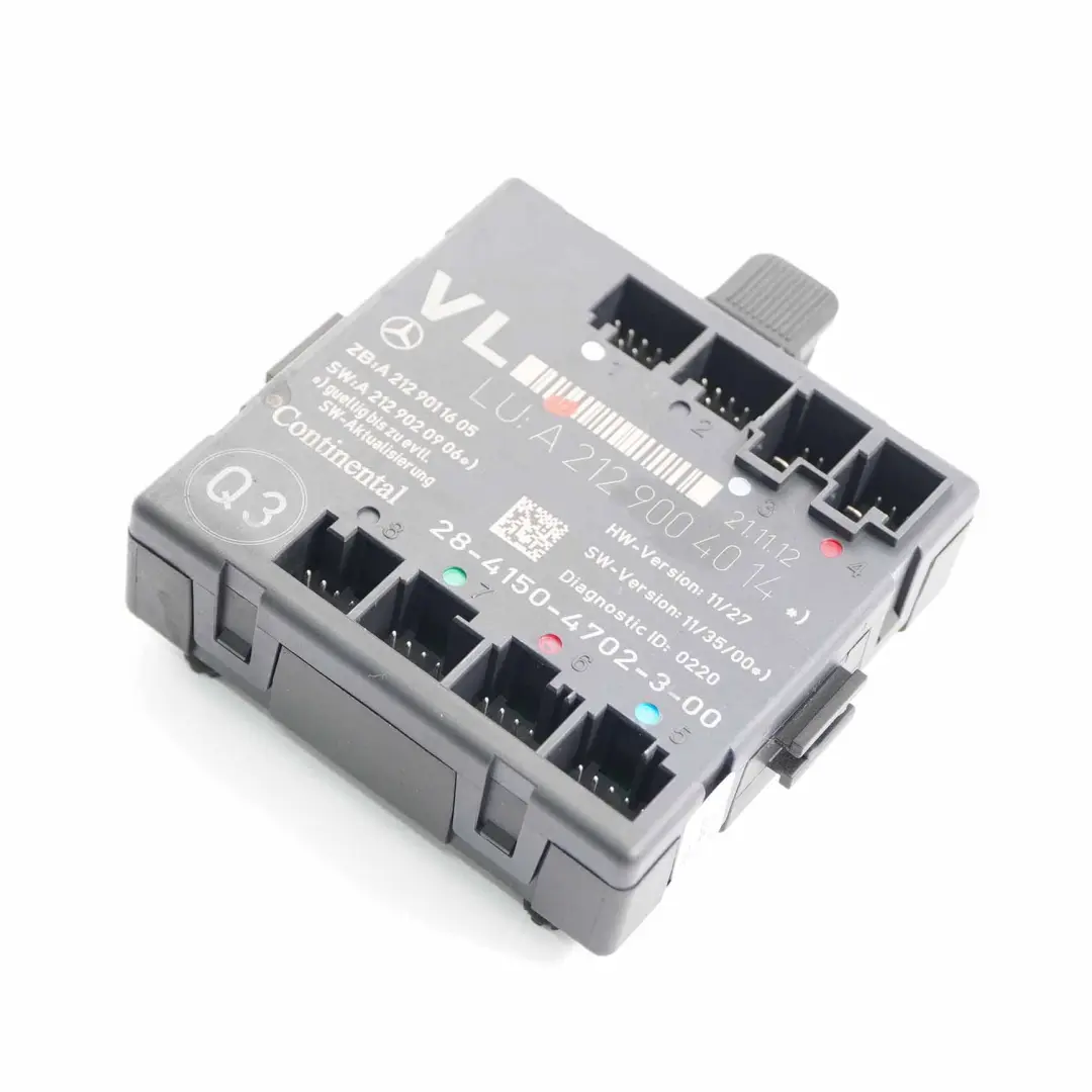  Door Module Mercedes W204 W212 Front Left N/S Control Unit Module - SKU A2129004014 - Part number A2129004014