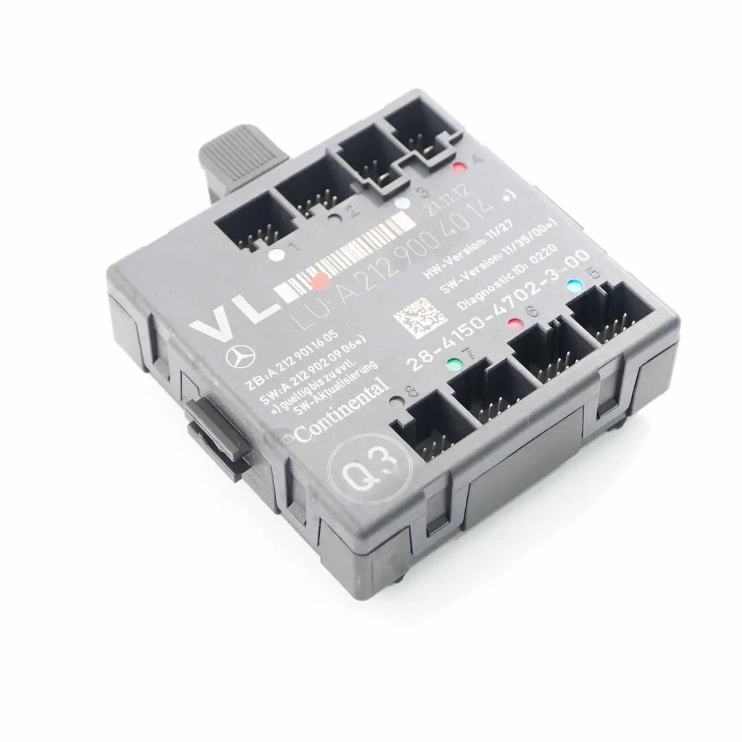 Tür Modul Vorne Steuer Gerät Modul Links für Mercedes W204 W212 mit Teilenummer A2129004014 Mercedes W204 W212 Tür Modul Vorne Steuer Gerät Modul Links - SKU A2129004014 - Teilenummer A2129004014