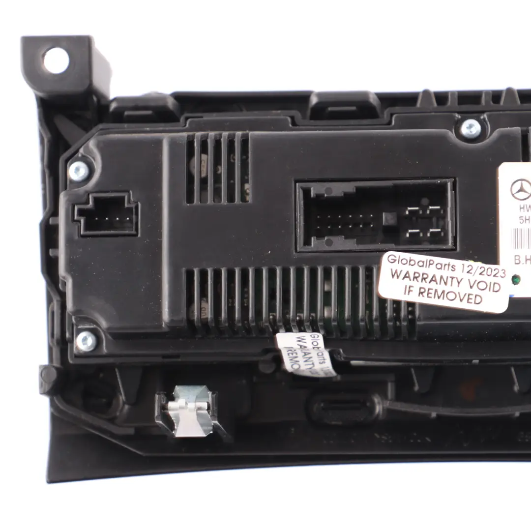 Mercedes W212 Air Conditioning Climate Control Unit Switch Panel - SKU A2129004100-1 - Part number A2129004100