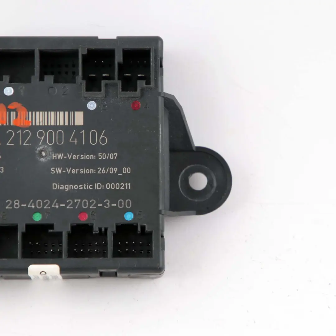  Door Module Mercedes W212 Rear Left N/S Control Unit - SKU A2129004106 - Part number A2129004106