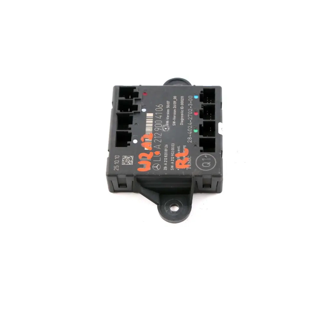  Door Module Mercedes W212 Rear Left N/S Control Unit - SKU A2129004106 - Part number A2129004106