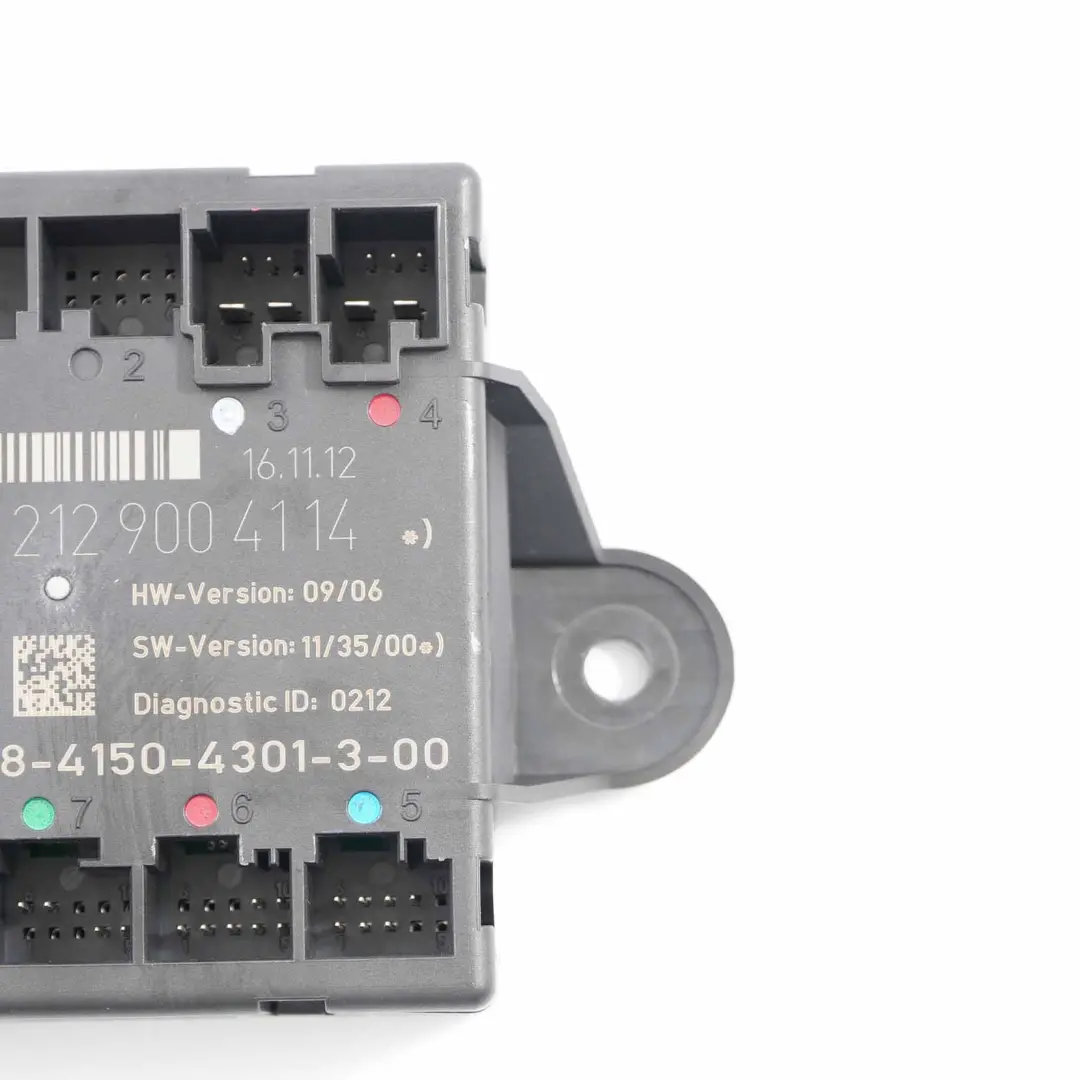 Module Porte Mercedes W212 Arrière Gauche N/S Unité De Contrôle pour à propos du numéro de pièce A2129004114 Module Porte Mercedes W212 Arrière Gauche N/S Unité De Contrôle - SKU A2129004114 - Numéro de pièce A2129004114