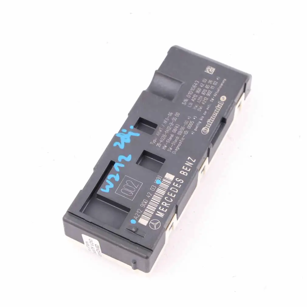 Bootlid Control Unit Trunk Lid Module pour Mercedes W212 à propos du numéro de pièce A2129004203 Mercedes W212 Bootlid Control Unit Trunk Lid Module - SKU A2129004203 - Numéro de pièce A2129004203