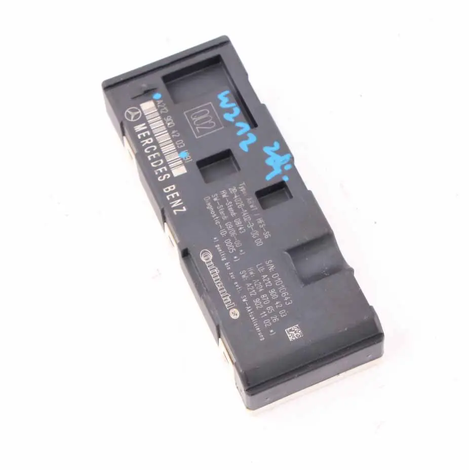 Mercedes W212 Moduł Sterownik Klapy - SKU A2129004203 - Numer Części A2129004203