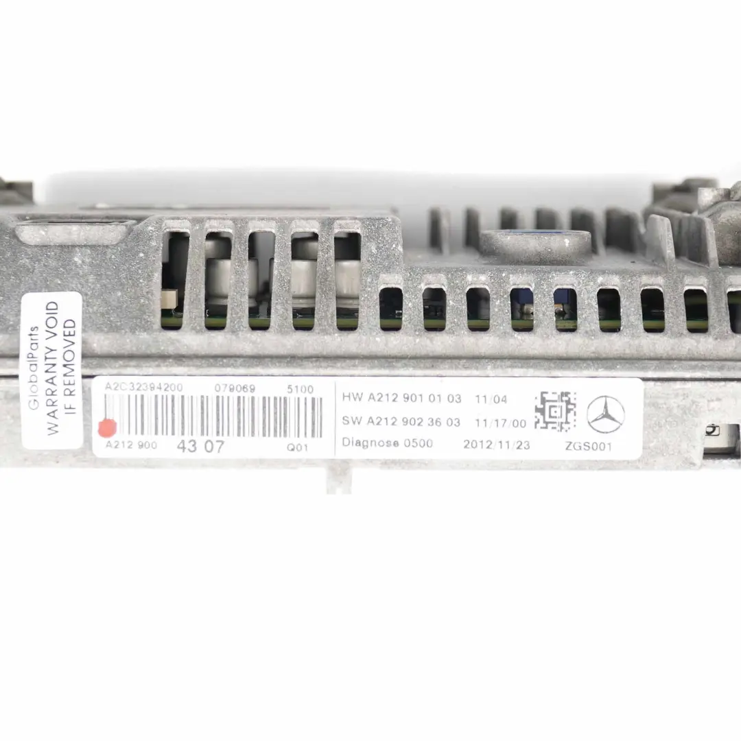 Pantalla Mercedes W204 W212 Información Navegación Salpicadero para con número de pieza A2129004307 Pantalla Mercedes W204 W212 Información Navegación Salpicadero - SKU A2129004307 - Número de pieza A2129004307