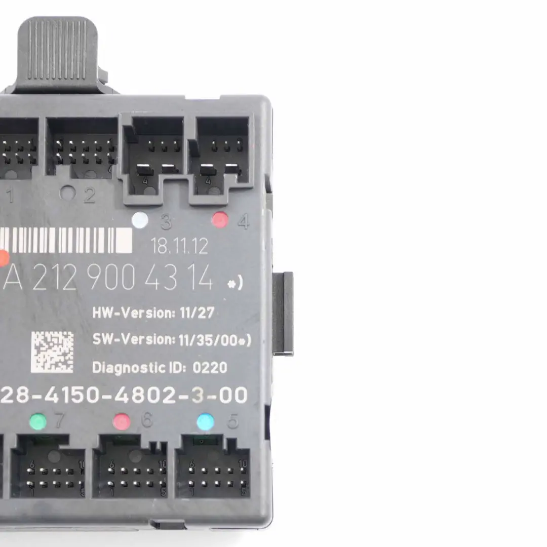 Modulo Puerta Mercedes W204 W212 Unidad Control Delantera Derecha - SKU A2129004314 - Número de pieza A2129004314