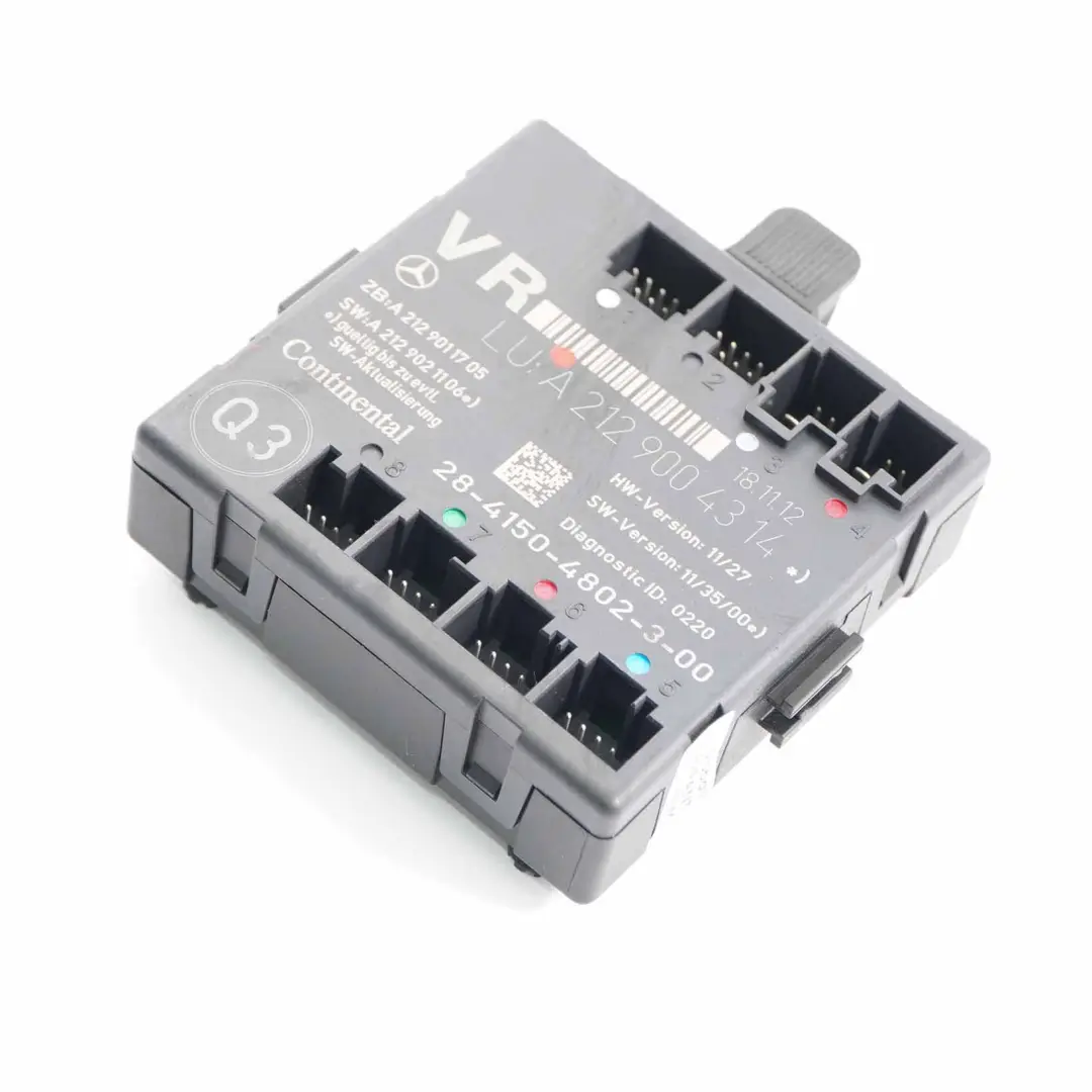  Door Module Mercedes W204 W212 Front Right O/S Control Unit - SKU A2129004314 - Part number A2129004314