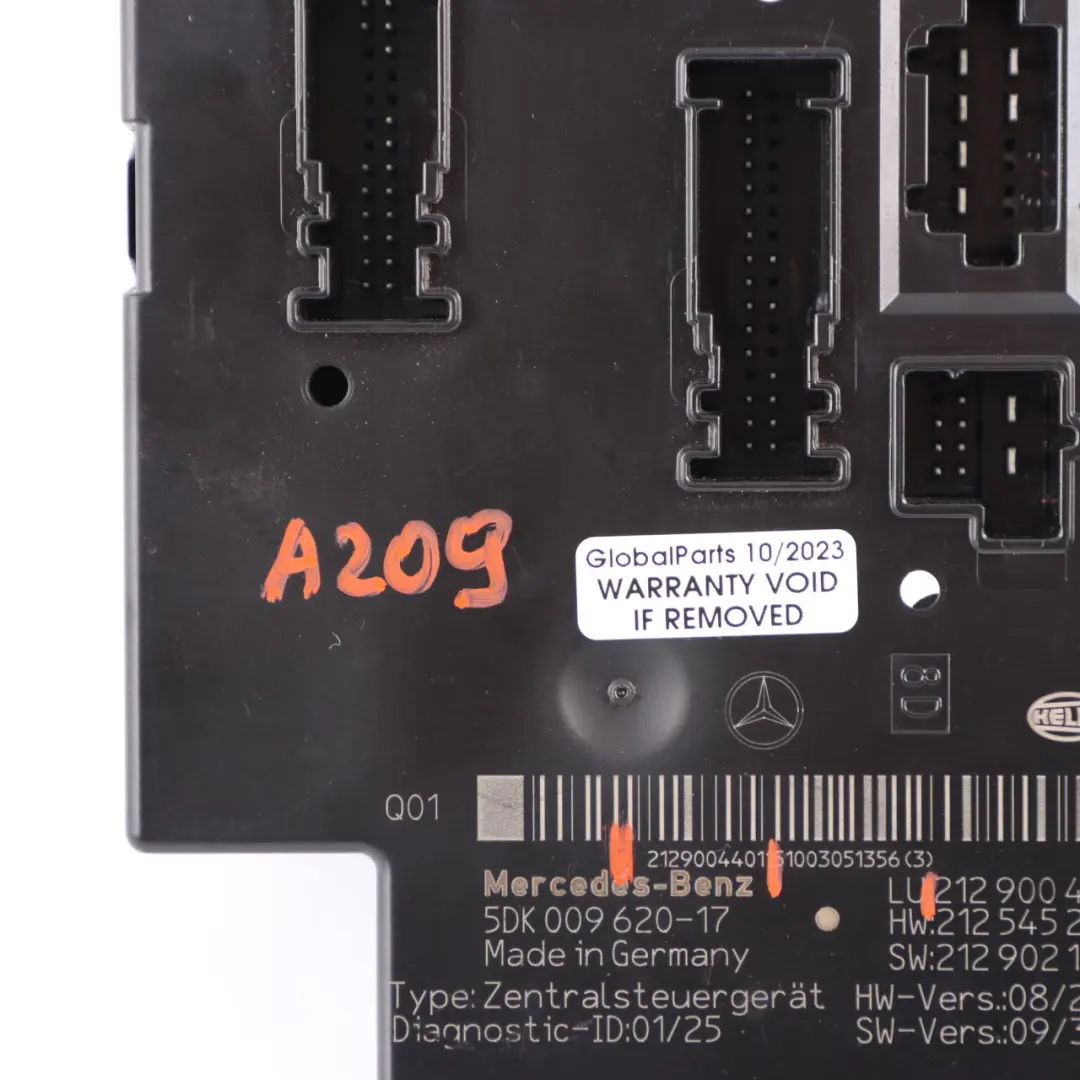  SAM Module Mercedes W207 A207 C207 Rear Control Unit ECU - SKU A2129004401 - Part number A2129004401