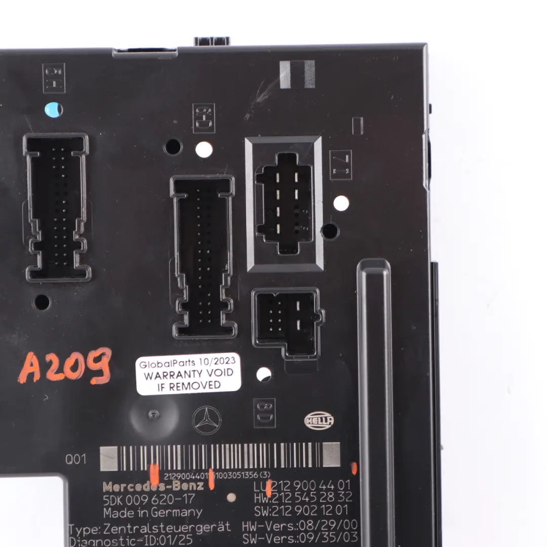 SAM Module Mercedes W207 A207 C207 Rear Control Unit ECU to with Part number A2129004401 SAM Module Mercedes W207 A207 C207 Rear Control Unit ECU - SKU A2129004401 - Part number A2129004401