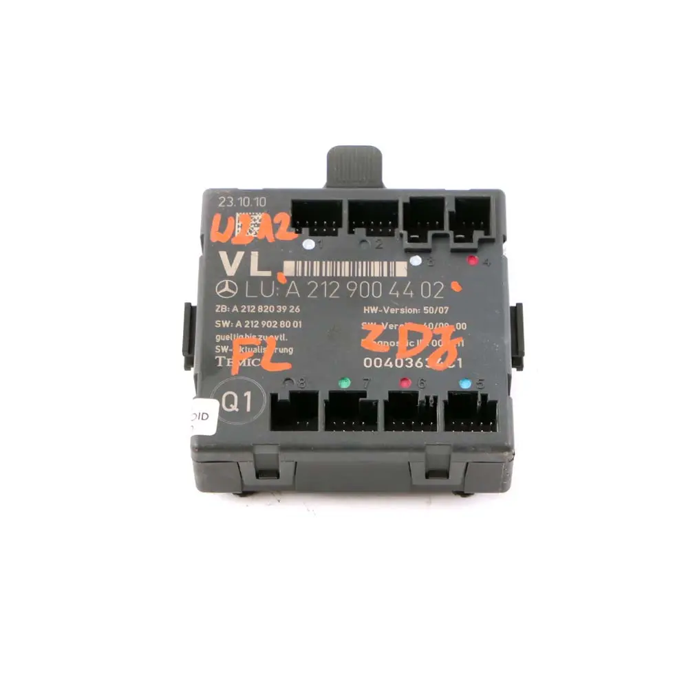 Door Module Mercedes W212 E-Class Front Left N/S Control Unit to with Part number A2129004402 Door Module Mercedes W212 E-Class Front Left N/S Control Unit - SKU A2129004402 - Part number A2129004402