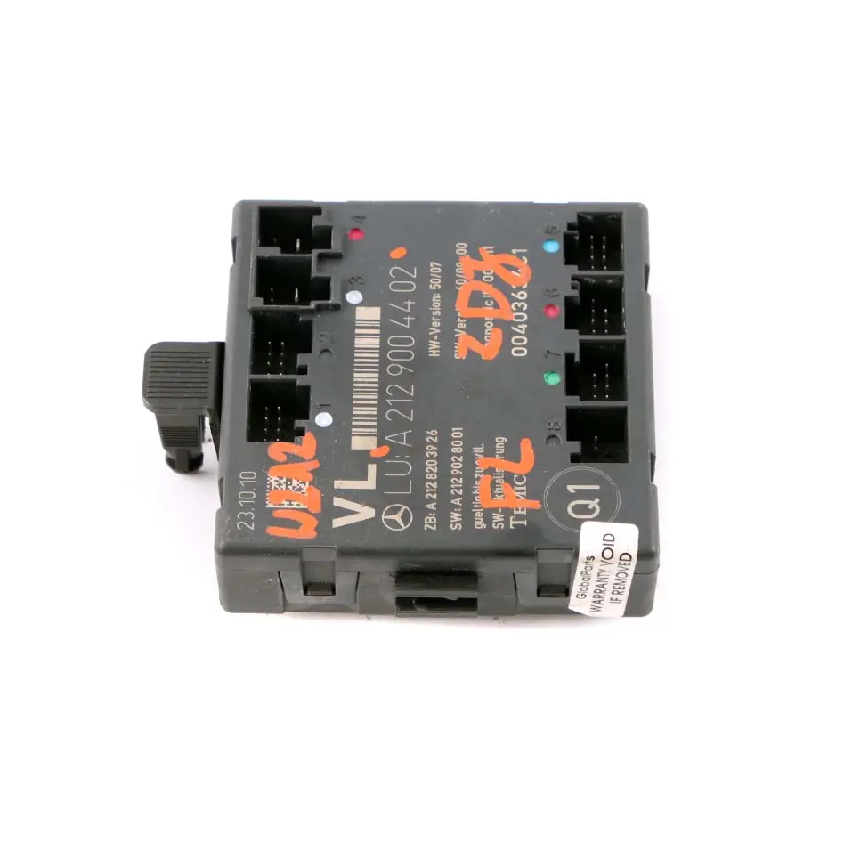 Door Module Mercedes W212 E-Class Front Left N/S Control Unit to with Part number A2129004402 Door Module Mercedes W212 E-Class Front Left N/S Control Unit - SKU A2129004402 - Part number A2129004402