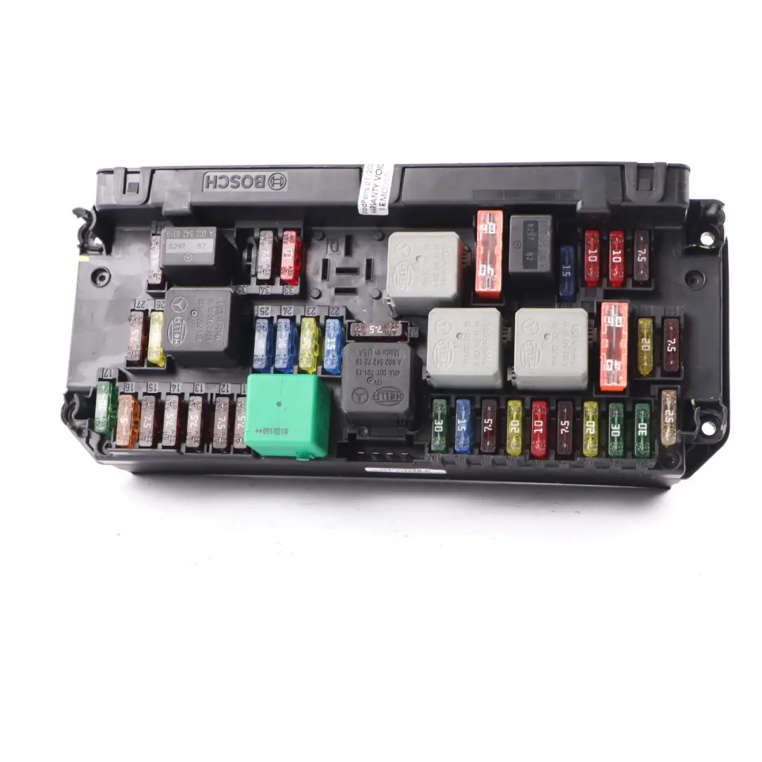 Caja De Fusibles Relé Unidad De Control SAM para Mercedes C207 W212 con número de pieza A2129004500 Mercedes C207 W212 Caja De Fusibles Relé Unidad De Control SAM - SKU A2129004500 - Número de pieza A2129004500
