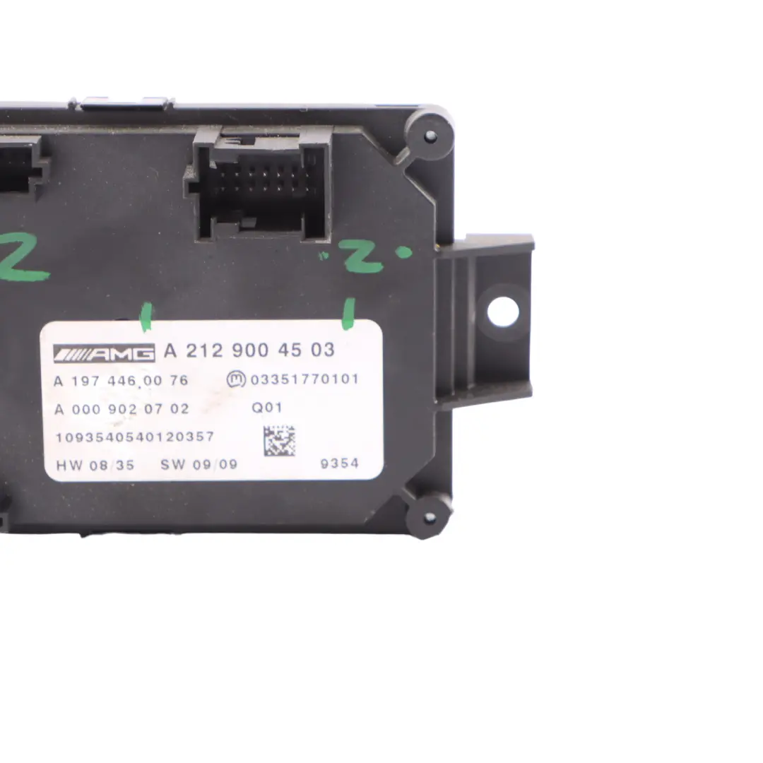 Electronic Control Unit Module Suspension to Mercedes W212 with Part number A2129004503 Mercedes W212 Electronic Control Unit Module Suspension - SKU A2129004503 - Part number A2129004503