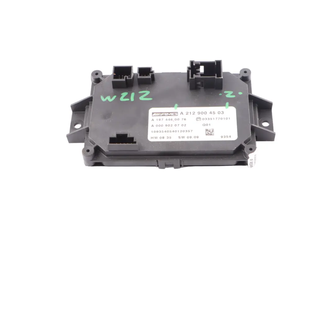 Electronic Control Unit Module Suspension to Mercedes W212 with Part number A2129004503 Mercedes W212 Electronic Control Unit Module Suspension - SKU A2129004503 - Part number A2129004503