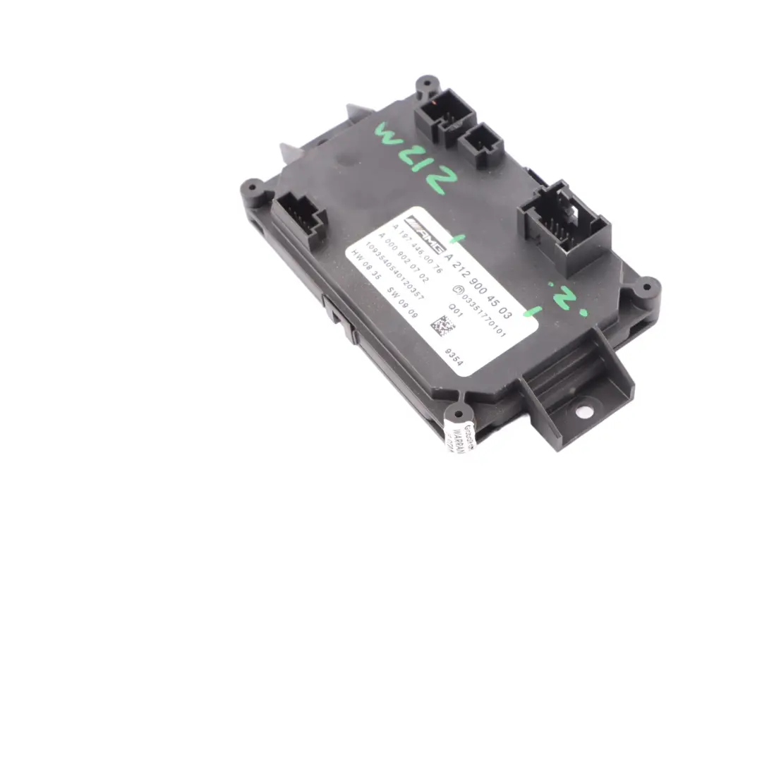 Electronic Control Unit Module Suspension to Mercedes W212 with Part number A2129004503 Mercedes W212 Electronic Control Unit Module Suspension - SKU A2129004503 - Part number A2129004503