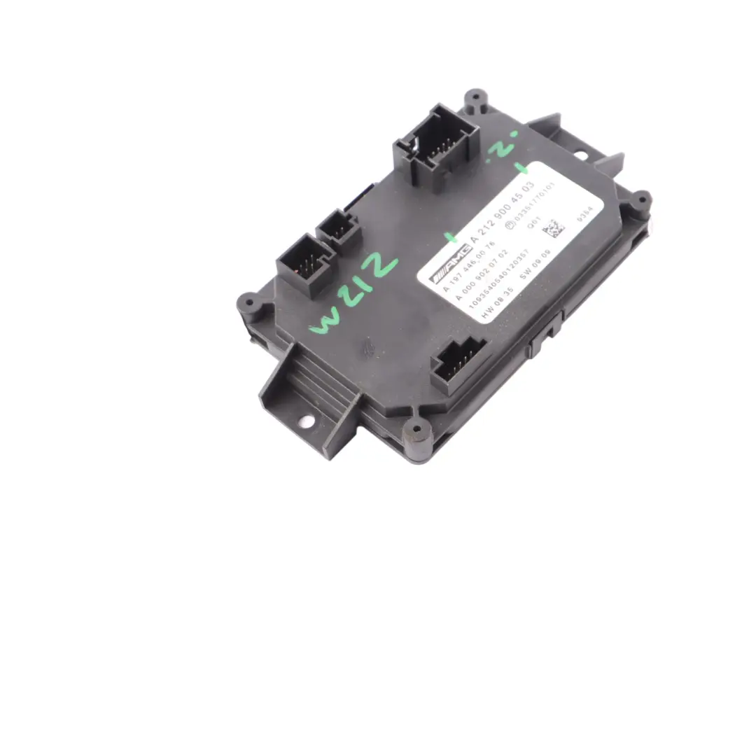 Electronic Control Unit Module Suspension to Mercedes W212 with Part number A2129004503 Mercedes W212 Electronic Control Unit Module Suspension - SKU A2129004503 - Part number A2129004503