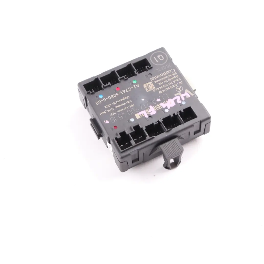  Door Control Unit Mercedes W204 W207 W212 Front Left N/S Module ECU - SKU A2129004518 - Part number A2129004518