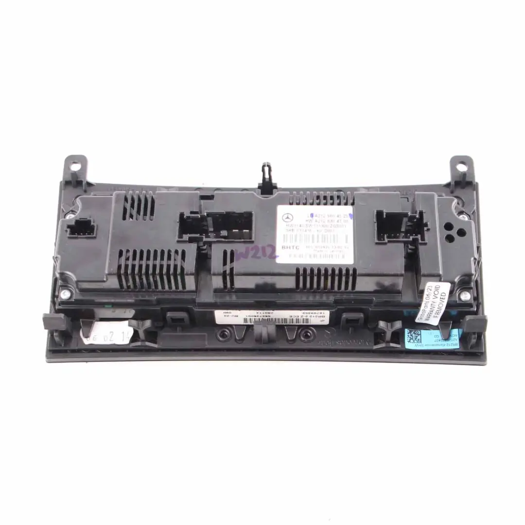 Mercedes W212 A/C Aire Acon Climatizador Calentador Control Panel Interruptores - SKU A2129004525 - Número de pieza A2129004525