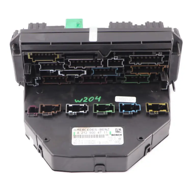 Front Fuse Box Relay Control Unit SAM Module to Mercedes W204 W212 with Part number A2129004711 Mercedes W204 W212 Front Fuse Box Relay Control Unit SAM Module - SKU A2129004711 - Part number A2129004711
