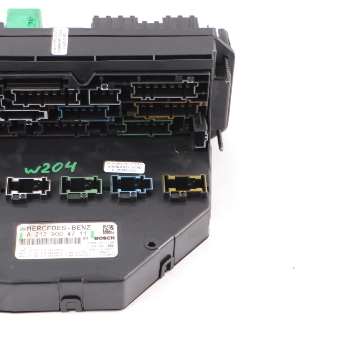 Mercedes W204 W212 Front Fuse Box Relay Control Unit SAM Module - SKU A2129004711 - Part number A2129004711