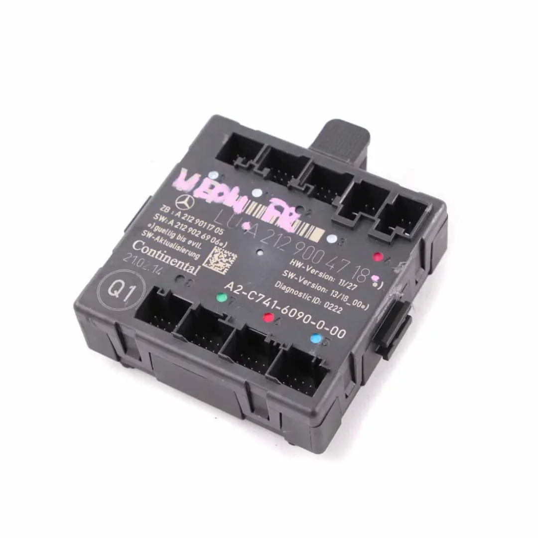  Modulo porta Mercedes W212 Modulo unità controllo anteriore destra - SKU A2129004718 - Numero di parte A2129004718