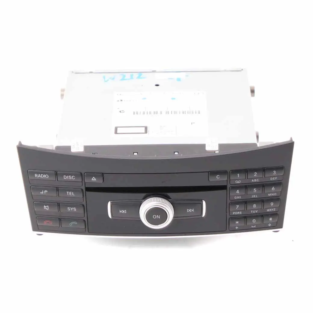  Radio Head Unit Mercedes W212 CD Audio Player Head Control Unit - SKU A2129004910 - Part number A2129004910