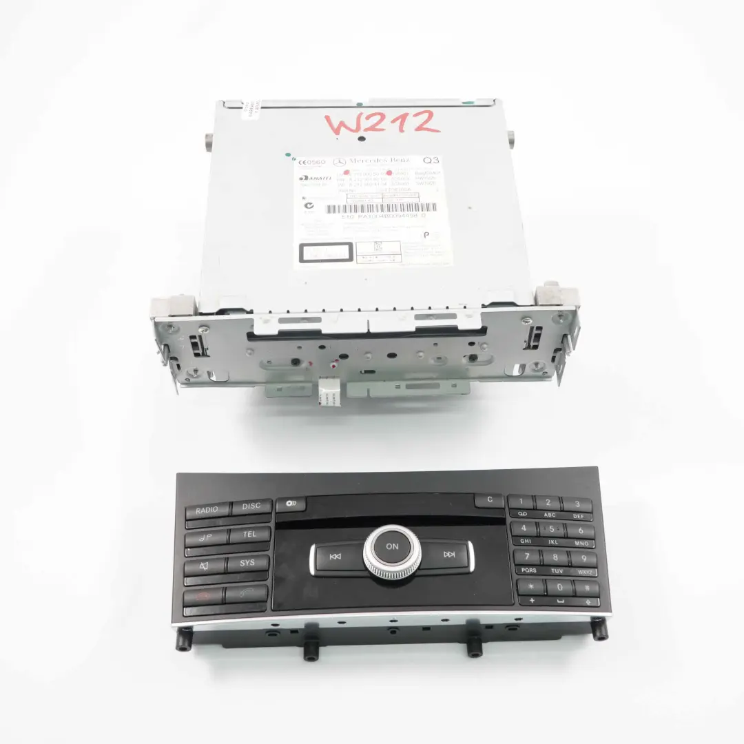 Mercedes W212 Audio CD Player Audio Stereo Radio Head Unit - SKU A2129005010-1 - Part number A2129005010