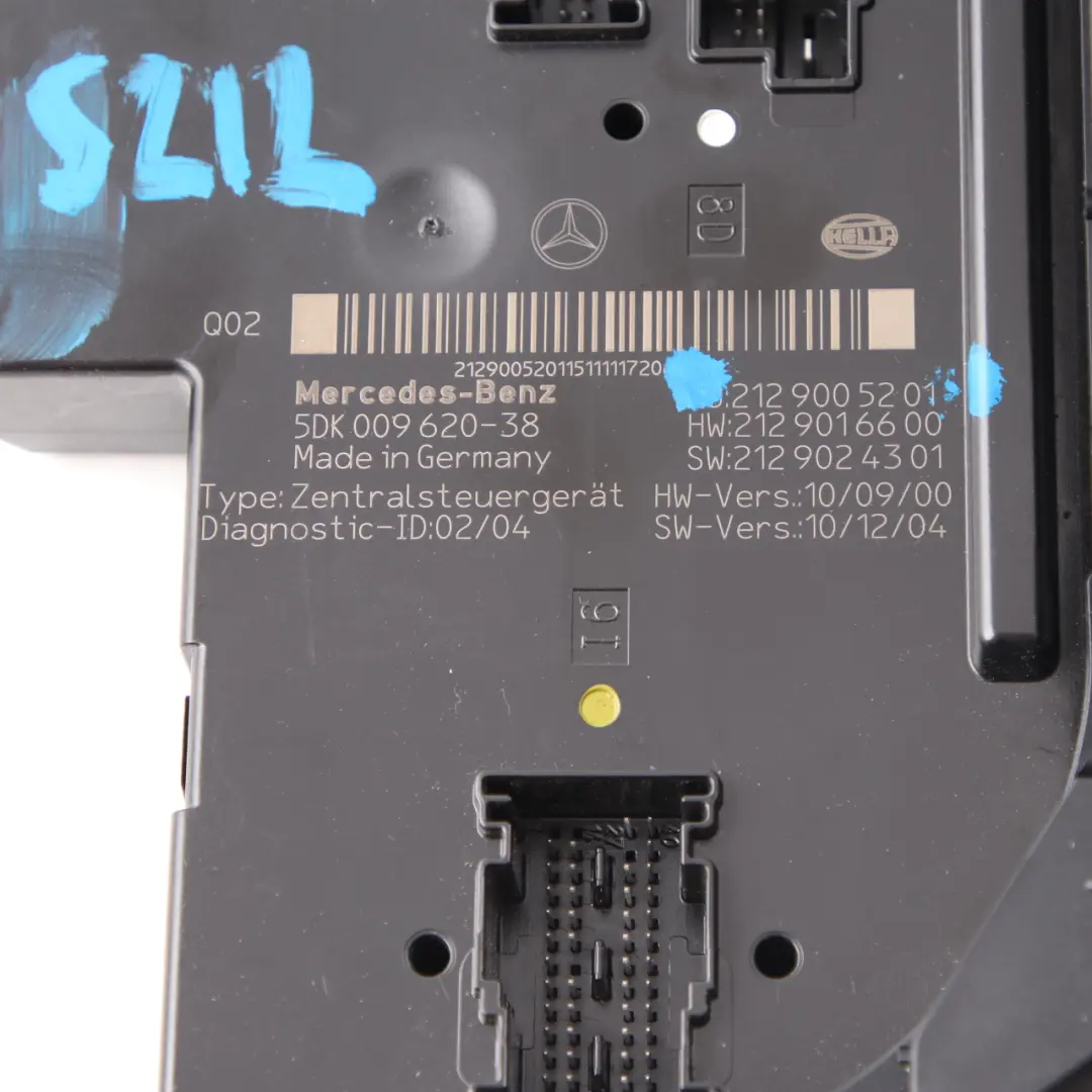 Fuse Box Rear Relay Control Unit Module SAM to Mercedes W212 Estate with Part number A2129005201 Mercedes W212 Estate Fuse Box Rear Relay Control Unit Module SAM - SKU A2129005201 - Part number A2129005201