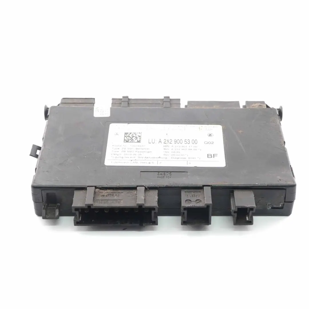 Seat Module Mercedes W204 W212 Control Unit Front Left Right N/O/S - SKU A2129005300 - Part number A2129005300