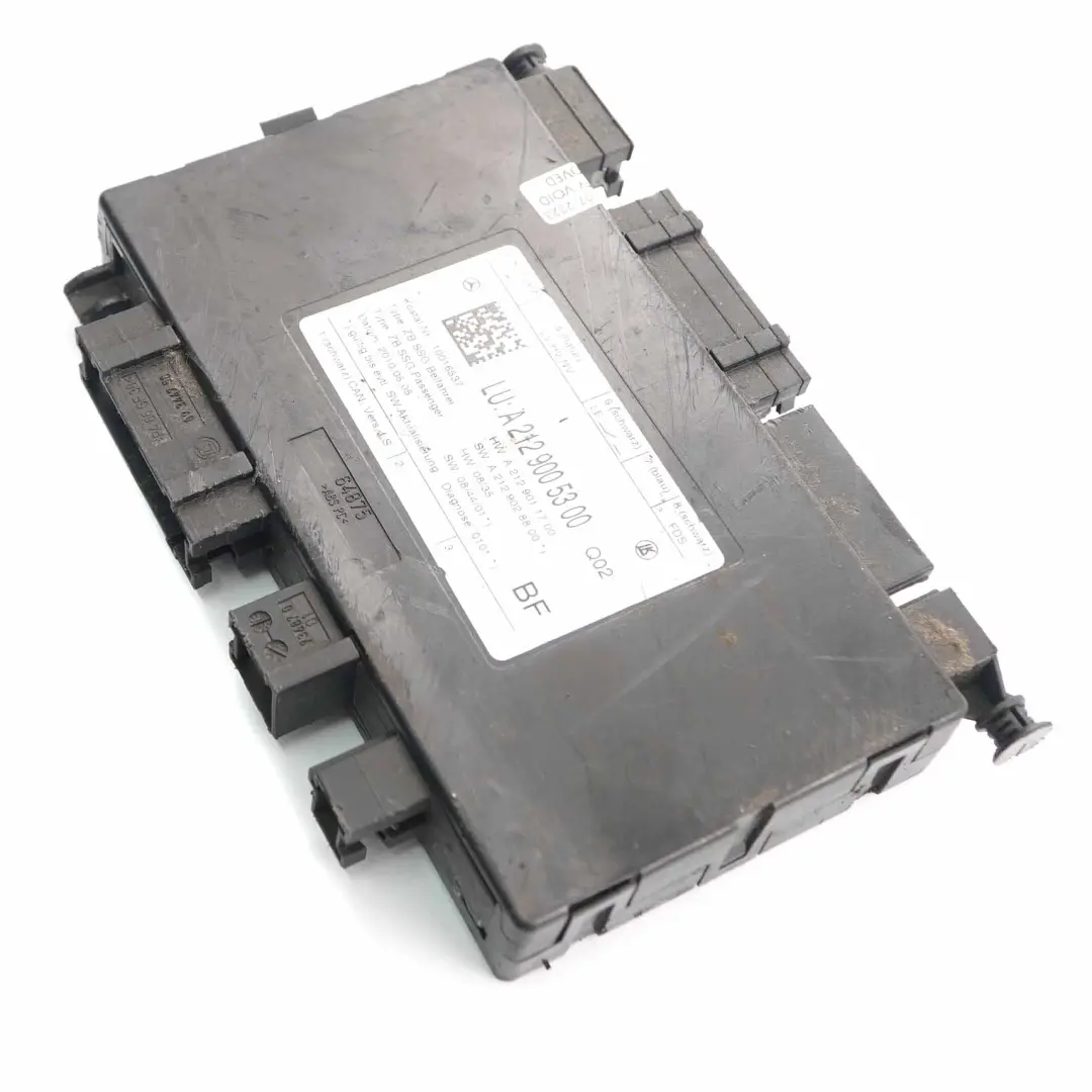 Module Mercedes W204 W212 Control Unit Front Left Right N/O/S to Seat with Part number A2129005300 Seat Module Mercedes W204 W212 Control Unit Front Left Right N/O/S - SKU A2129005300 - Part number A2129005300