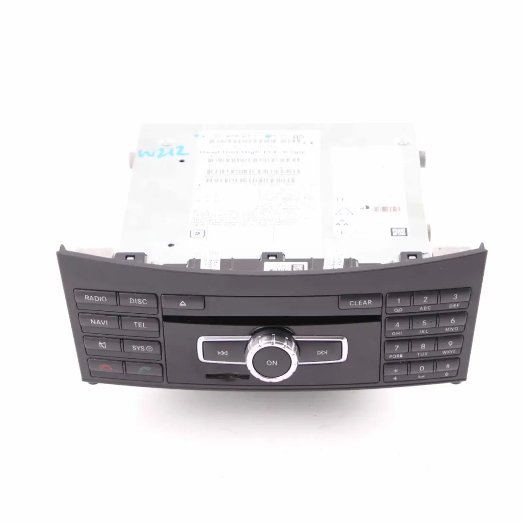 Radio Head Unit Mercedes W212 COMAND Navi CD DVD Player Changer to with Part number A2129005327 Radio Head Unit Mercedes W212 COMAND Navi CD DVD Player Changer - SKU A2129005327 - Part number A2129005327
