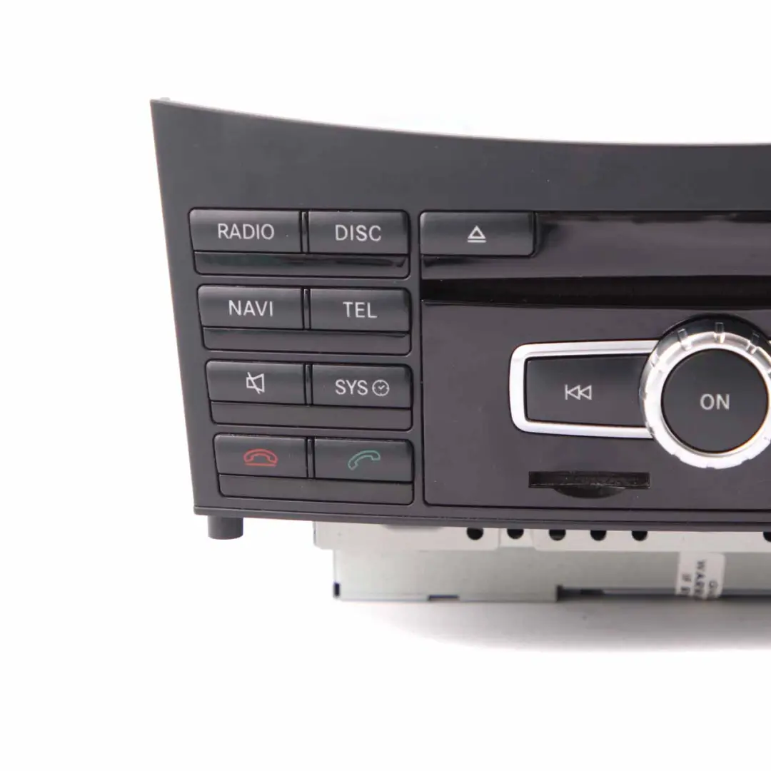  Radio-Hauptgerät Mercedes W212 COMAND Navi CD DVD Player Wechsler - SKU A2129005327 - Teilenummer A2129005327