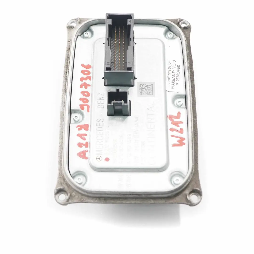 Headlight Module Mercedes W207 W212 Ballast LED Control Unit Front to with Part number A2129005424 Headlight Module Mercedes W207 W212 Ballast LED Control Unit Front - SKU A2129005424 - Part number A2129005424