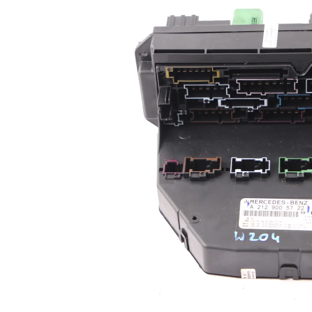SAM Modul Sicherungs kasten Relais Steuergerät für Mercedes W204 mit Teilenummer A2129005722 Mercedes W204 SAM Modul Sicherungs kasten Relais Steuergerät - SKU A2129005722-1 - Teilenummer A2129005722