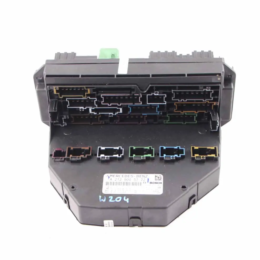 Mercedes W204 SAM Módulo Caja de Fusibles Relé Unidad de Control A2045450169 - SKU A2129005722 - Número de pieza A2129005722