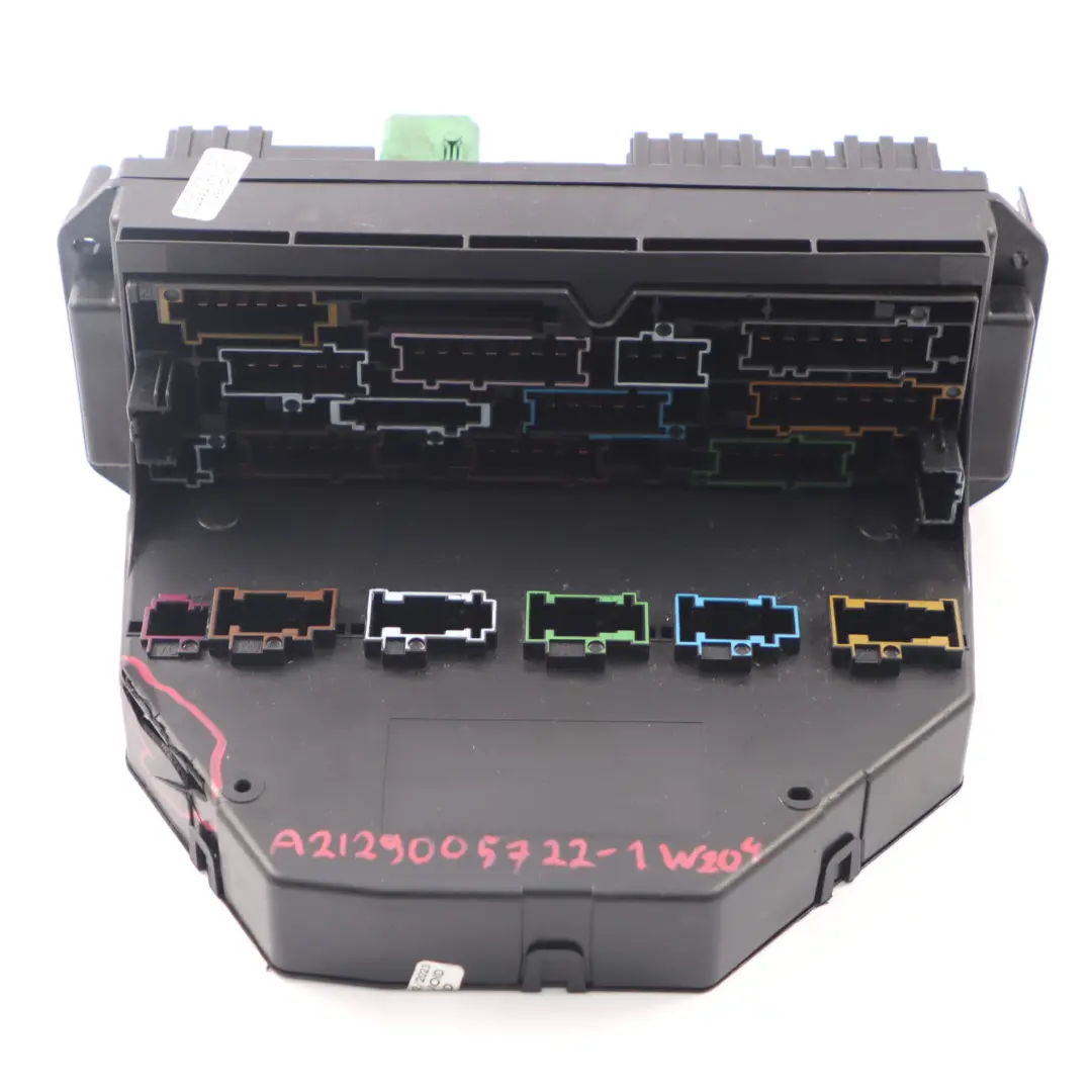 Mercedes W204 SAM Módulo Caja de Fusibles Relé Unidad de Control A2045450169 - SKU A2129005722 - Número de pieza A2129005722