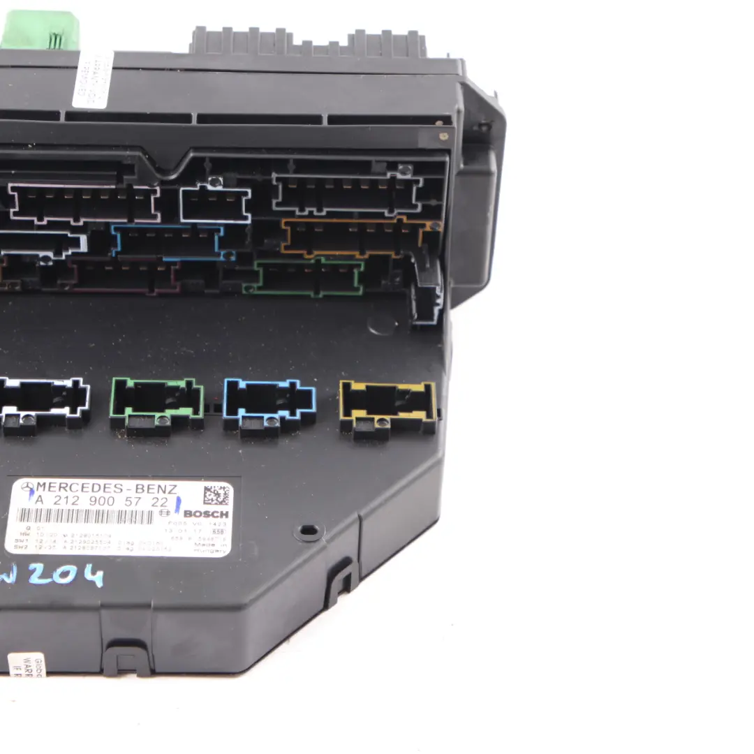 SAM Modulo Scatola Fusibili Relè Unità di Controllo A2045450169 per Mercedes W204 con numero di parte A2129005722 Mercedes W204 SAM Modulo Scatola Fusibili Relè Unità di Controllo A2045450169 - SKU A2129005722 - Numero di parte A2129005722